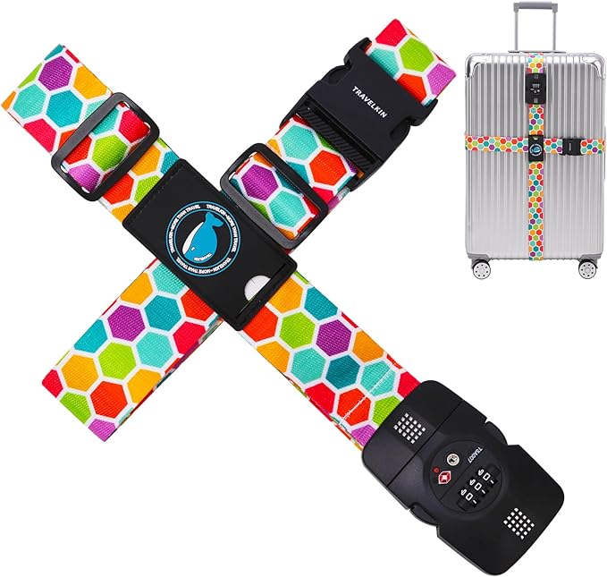 Travelkin Luggage Straps TSA Approved by MoreThanTravel