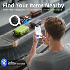 Esky Bluetooth Tracker Tag, Smart Luggage Tracker Compatible - Image 3