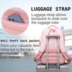 Laptop Backpack, Business Travel Anti Theft Slim Durable Laptops Backpack - Image 6