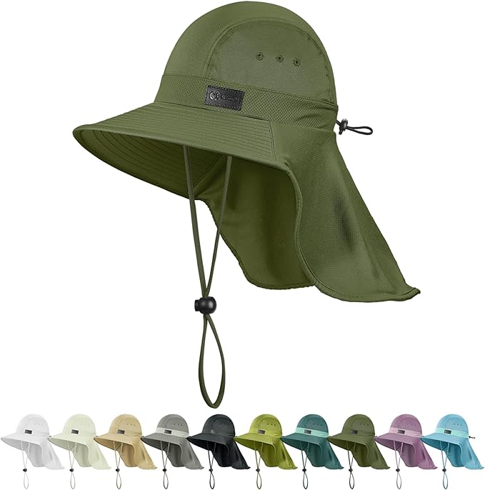 Sukeen Cooling Sun Hat for Men Women UPF50+ Wide Brim Fishing Hat by Sukeen