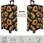 7-Mi Luggage Cover Thickened 19/22/26/30 Inch Suitcase Spandex Black Protector - Image 2