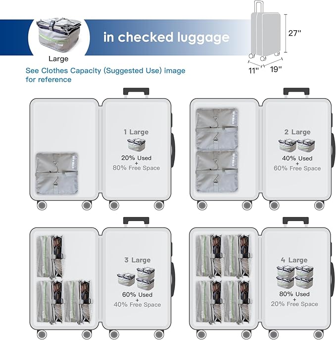 Grand Fusion Stow-N-Go Portable Hanging Travel Shelves, Packing Organizer - Image 5