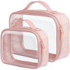 PACKISM Floral Texture Lace TSA Approved Toiletry Bag by Packism