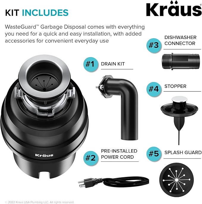 Kraus KGUW1-33WH-100-100, Bellucci Workstation 32 in. Undermount Granite - Image 6