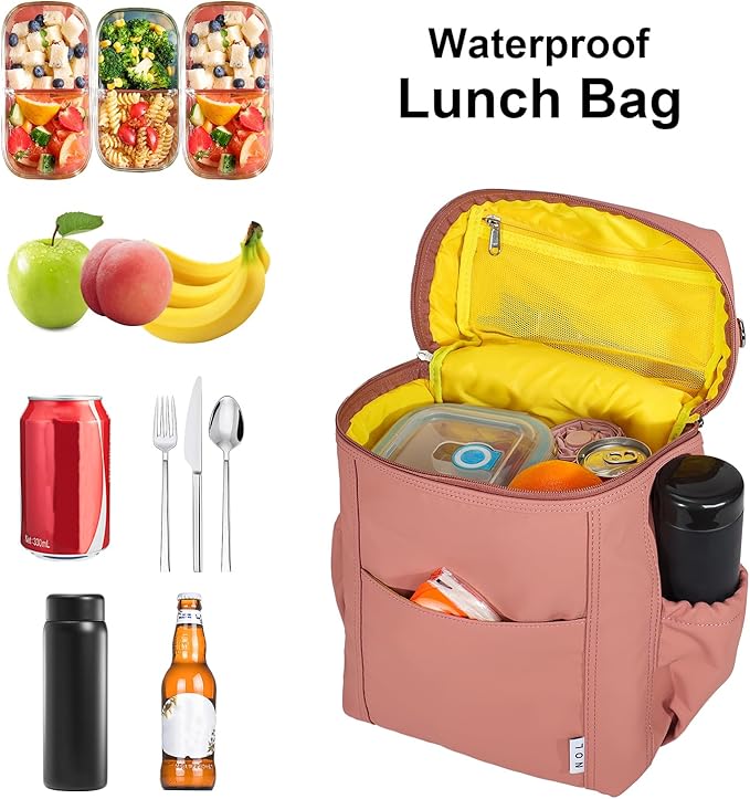 NOL Natural Organic Lifestyle Insulated Lunch Bags - Image 5