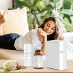 Levona Scent Essential Oil - Fresh Aroma for Home, Office, Hotel & Spa, Perfect in Humidifiers and Diffusers, Luxury Fragrance, With Roses, Geranium, Zesty Lemon Notes - 500ml/ 17 fl oz, Blissful Aura