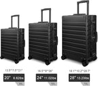 TRAVELKING All Aluminum Luggage - Image 8