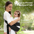 Baby Carrier Newborn to Toddler-Adjustable Baby Sling Carrier, Baby Sling - Image 4