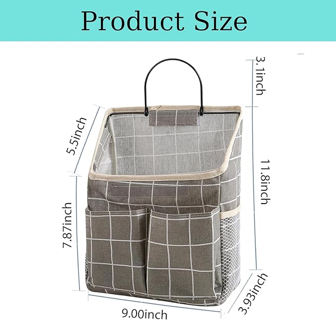 2pcs Wall Hanging Storage Bag, Wall Hanging Organizer Bags - Image 2