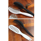 Guojiang Curved Vented Detangling Hair Brush Barber Hairdressing Fast Drying Detangling Curved Vent Brush