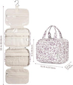 Narwey Hanging Floral Toiletry Bag - Image 8
