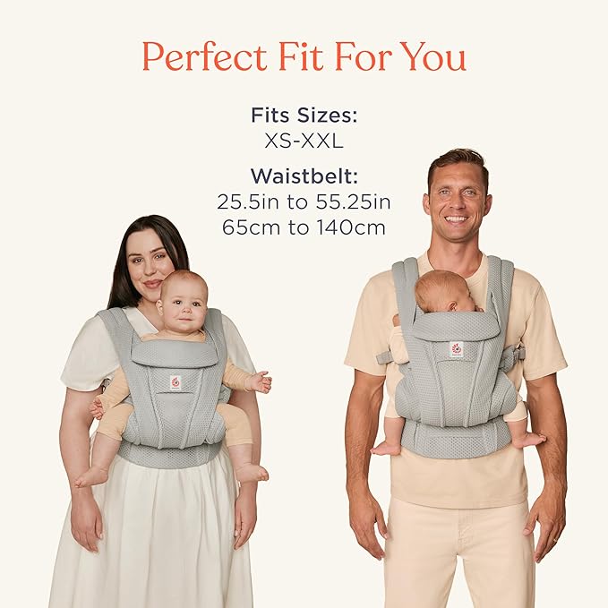 Ergobaby Omni Deluxe Baby Carrier Newborn to Toddler - Image 8