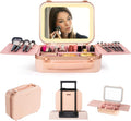 Lighted Makeup Case with Mirror by Unknown