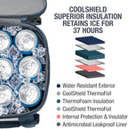 CleverMade Collapsible Insulated Cooler Bag – Leakproof Soft Folding Cooler - Image 7