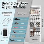 Over the Door Shoe Organizer - Image 3