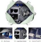 Travel Duffel Bag, Sports Tote Gym Bag, Shoulder Weekender Overnight Bag - Image 6
