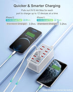 USB Charger 12-Ports Charging Station - Image 4