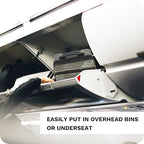 20 inch Carry On Luggage Expandable Top Opening/Clamshell Opening, TSA Approved - Image 9
