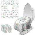 Blissful Diary 20 Pcs Toilet Seat Covers Disposable by ForEveryBabysBetterLife