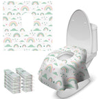 Blissful Diary 20 Pcs Toilet Seat Covers Disposable by ForEveryBabysBetterLife