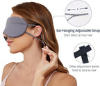 Sleeping Mask 2 Pack, Cool Double-Sided Use of Sleep Mask, Super Soft Blindfold - Image 4