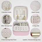 Travel Small Portable Mini Jewelry Box - Image 2