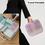 Travel Makeup Bag Makeup Cosmetic Train Case Organizer Portable Storage Bag - Image 7