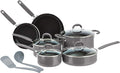 Amazon Basics Aluminum 12-Piece Cookware Set, Pans and Utensils by AmazonBasics