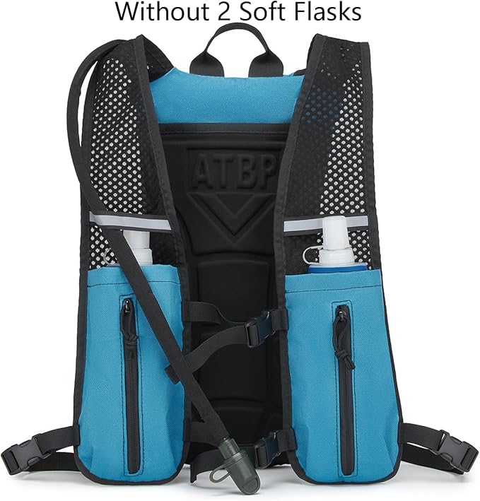 ATBP Running Hydration Vest Pack Tactical 3L Water Bladder Backpack Bag - Image 2