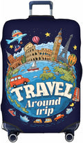 Luggage Cover, Travel Suitcase Covers, Elastic Suitcase Protective Cover by Unknown