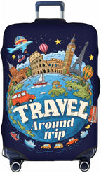 Luggage Cover, Travel Suitcase Covers, Elastic Suitcase Protective Cover by Unknown