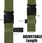 Luggage Straps for Suitcases TSA Approved-2 Pack Bright Personalized Luggage - Image 3