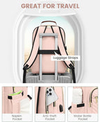 LOVEVOOK Laptop Backpack Purse for Women, Large Capacity Travel Business - Image 4