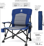 EVER ADVANCED Oversized Folding Camping Chair - Image 8