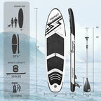 FBSPORT 11' Premium Stand Up Paddle Board, Yoga Board - Image 2