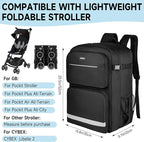 Stroller Travel Bag, Stroller Backpack Compatible - Image 2