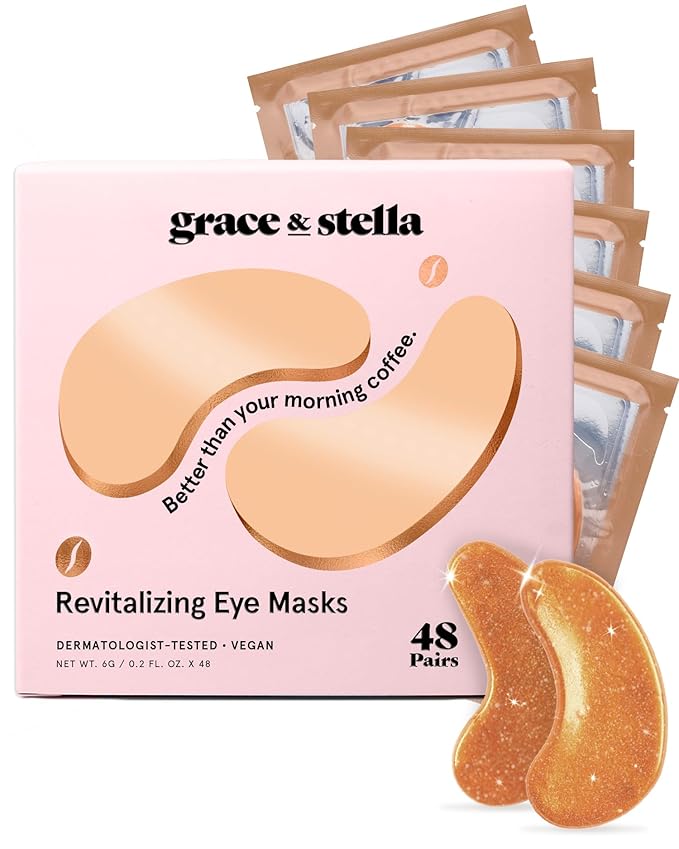grace & stella Caffeine Under Eye Patches by GraceStella