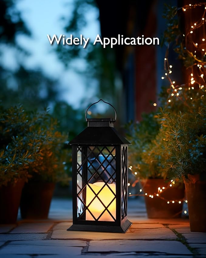 Homemory Solar Lanterns Outdoor Waterproof Hanging - Image 7