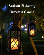 Homemory Solar Lanterns Outdoor Waterproof Hanging - Image 2