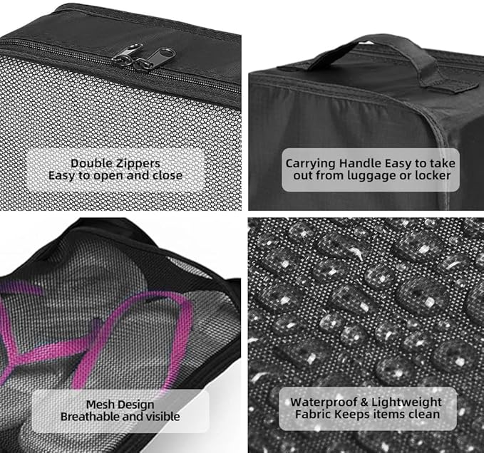 JJ POWER Travel Packing Cubes, Luggage Organizers - Image 3