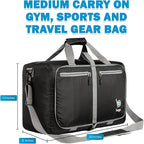 Bago Foldable Duffel Bags for Traveling Women & Men - 40L Sports Packable - Image 7