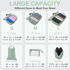 Cipway Compression Packing Cubes, Lightweight Travel Luggage Organizers - Image 6