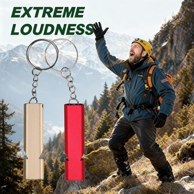Professional 3-in-1 Survival Kit: Emergency Blanket, 120dB Whistle & - Image 5