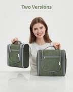 Narwey Small Hanging Travel Toiletry Bag Cosmetic Make up Organizer - Image 9