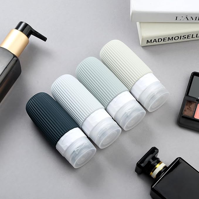 Travel Bottles for Toiletries, Tsa Approved 2oz Travel Bottles, BPA Free Leak - Image 6