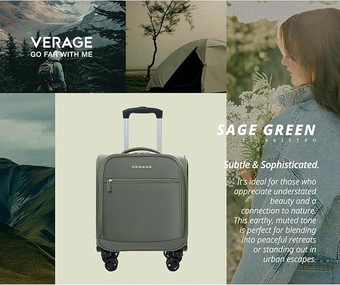 Verage Underseat Carry On Luggage - Image 8