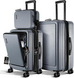 Luggage Sets 3 Piece, 22 Inch Carry on Luggage and 24 Inch Suitcases by TravelArim