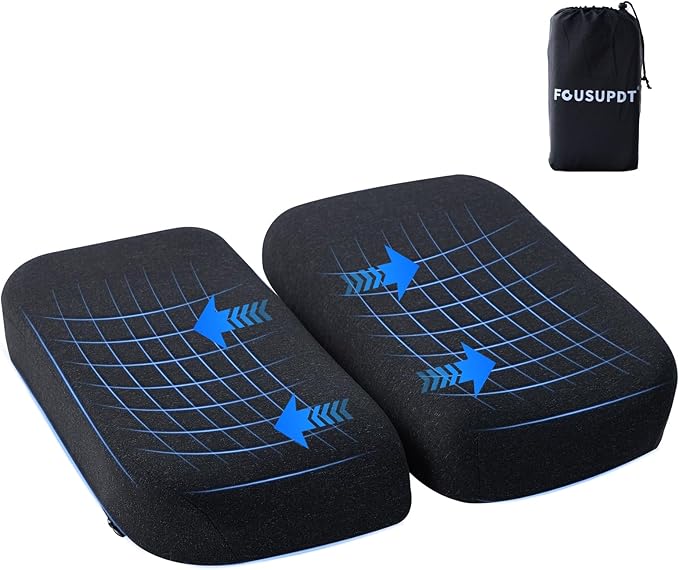 Adjustable Seat Cushion, Memory Foam Seat Cushion by FOUSUPDT