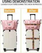 Luggage Straps for Suitcases, Adjustable Travel Belt, Durable Wide Luggage Strap - Image 3