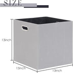Cube Storage Bins 13×13 Polyester Foldable Box - Image 3